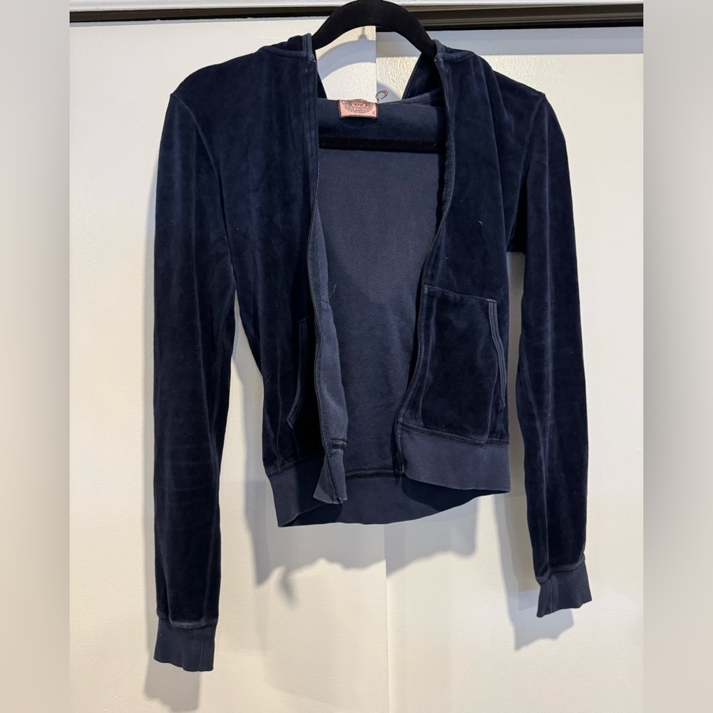 Juicy couture vintage Navy Blue Women's Jacket size small / petite